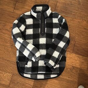Abercrombie & Fitch Sherpa quarter zip